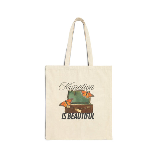 Butterfly Migration Tote Bag, Eco-Friendly Shopping Bag
